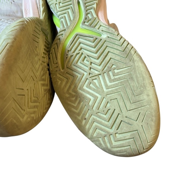 Adidas Adizero Cybersonic Shoes Pickleball Tennis Court Sneakers Size 11.5 Lime - Picture 7 of 10